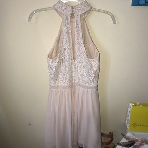 Blush Pink Homecoming/Formal Dress